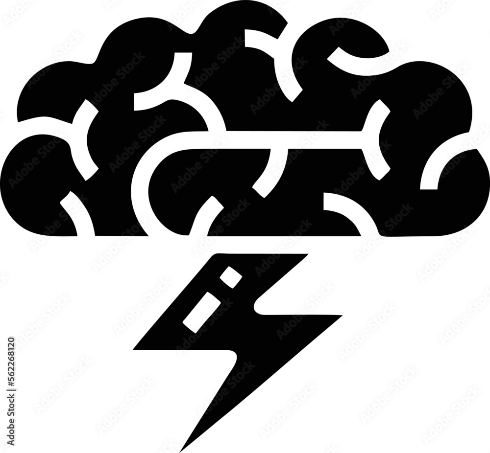 Idea icon symbol in black, creative inovation bulb symbol vector image Idea icon symbol in black, creative inovation bulb symbol vector image