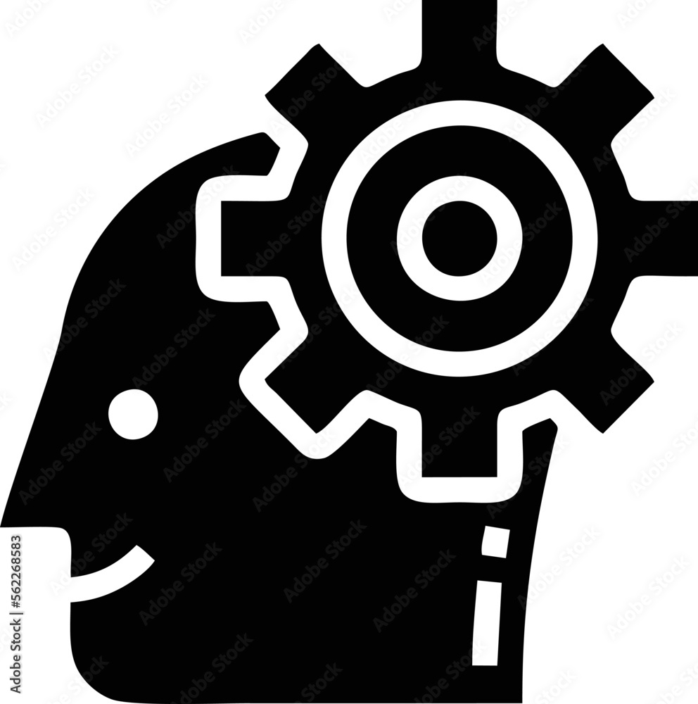 Idea icon symbol in black, creative inovation bulb symbol vector image Idea icon symbol in black, creative inovation bulb symbol vector image