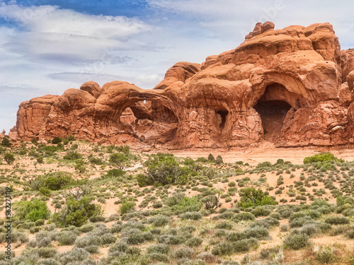 Double Arch in Arches National Park, Utah