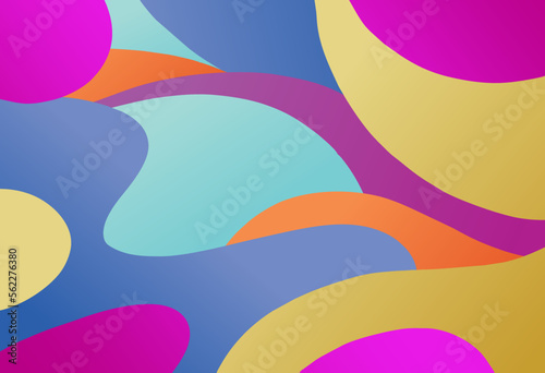 full color web banner background, vector illustration