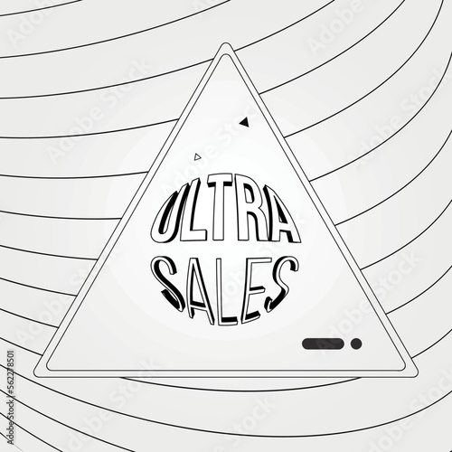 set of stickers sales, offers and promotions, modern design