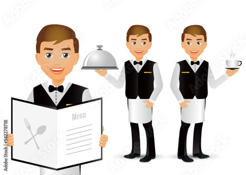 Elegant People-Professional. Waiter