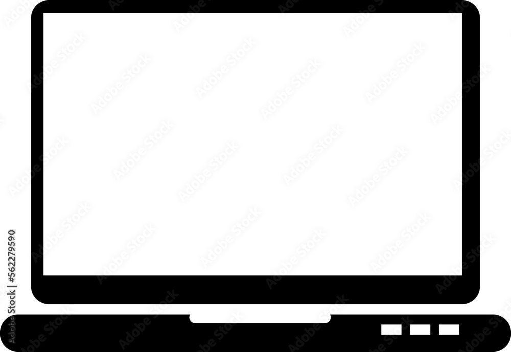 monitor icon vector, flat design trendy style illustration on white background..eps monitor icon vector, flat design trendy style illustration on white background..eps