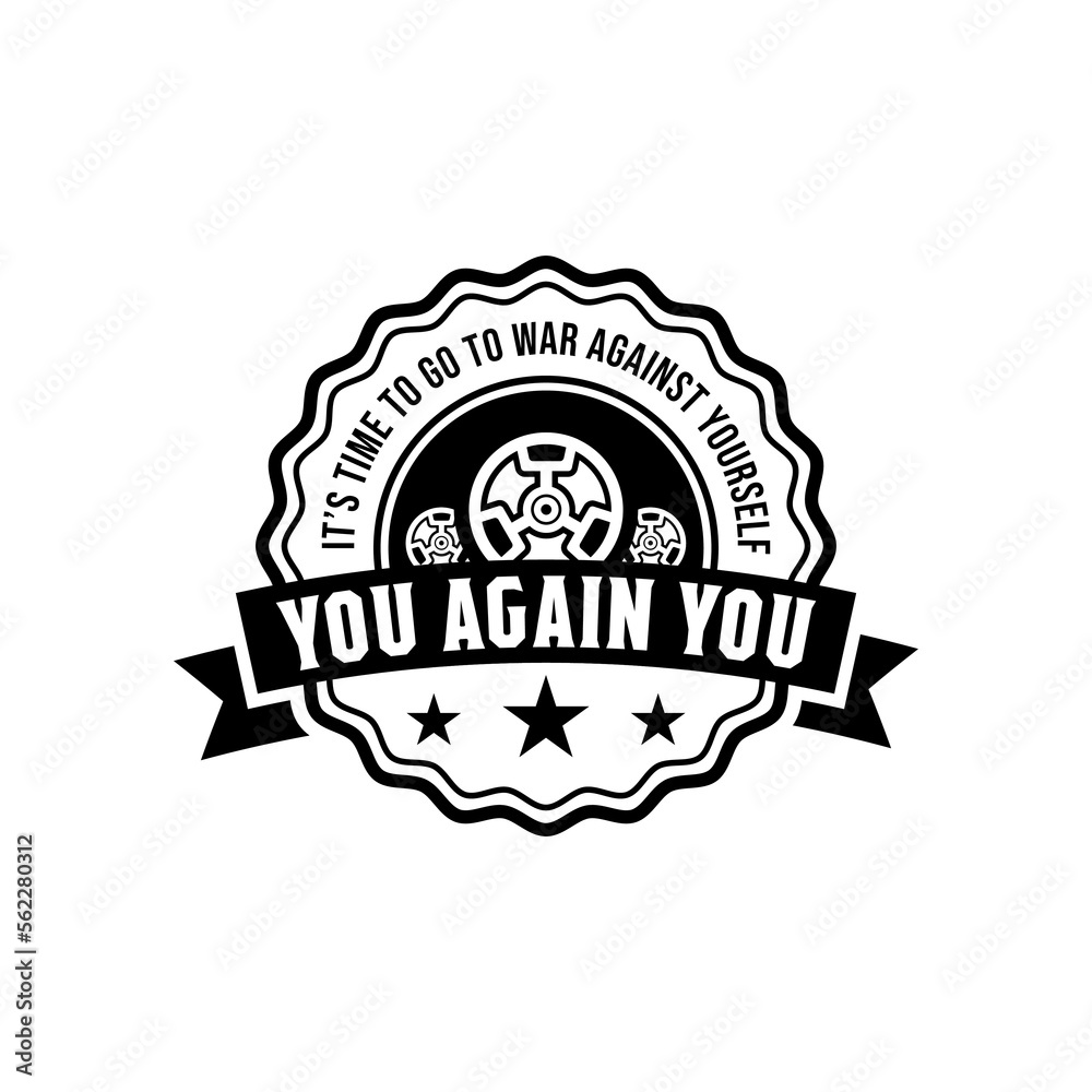 Fototapeta premium simple and elegant sport logo, emblem, mascot logo vector EPS format