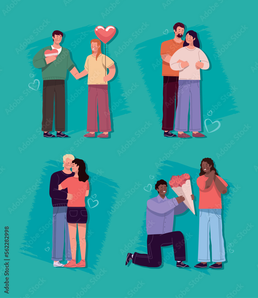 four lovers couple four lovers couple