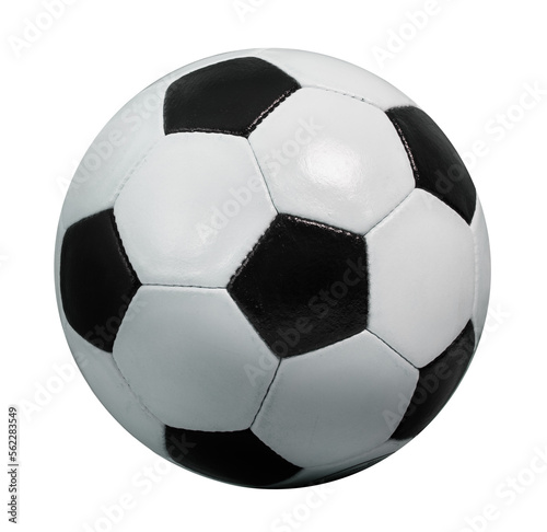 Fotobehang soccer ball isolated