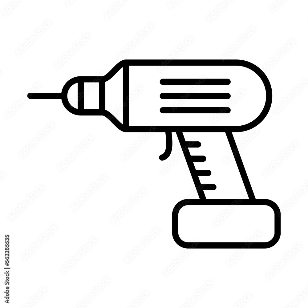 Electric Drill Icon Logo Design Vector Template Illustration Sign And Symbol Pixels Perfect Electric Drill Icon Logo Design Vector Template Illustration Sign And Symbol Pixels Perfect
