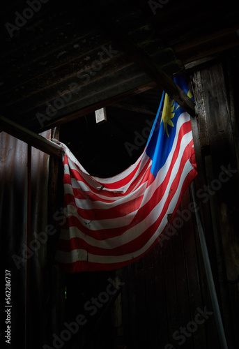 shiny lights on jalur gemilang; bright future for malaysia photo