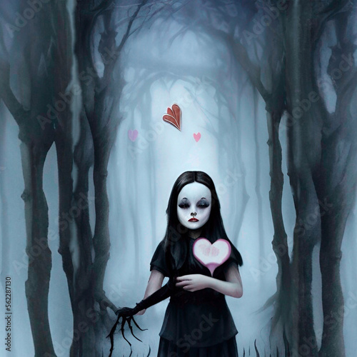 scary halloween vampire