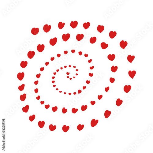 Herz Spirale