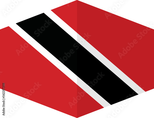 Free Download Trinidad and Tobago flag background with cloth texture.Trinidad and Tobago Flag vector illustration eps10. - GFXLoad
