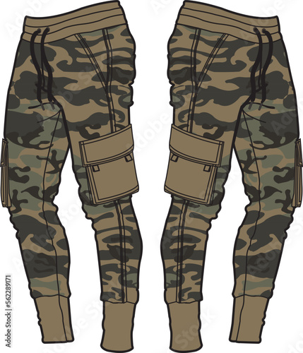 illustration of military uniform