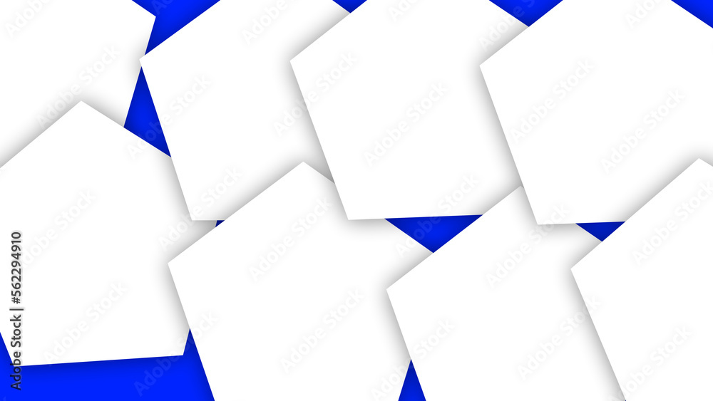 Hexagon background. Abstract 3d multicolor hexagon geometric background. 