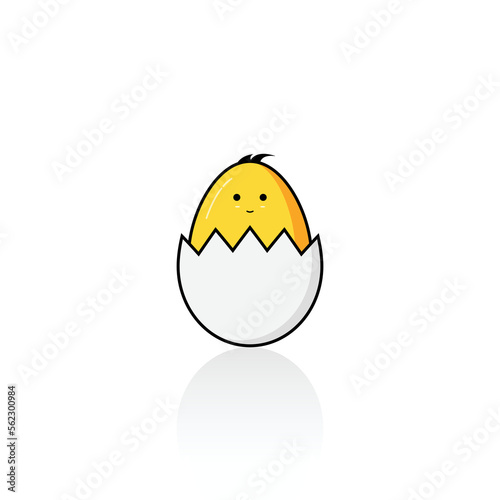 hatch egg logo vector graphics