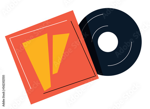 Vinyl record and cover