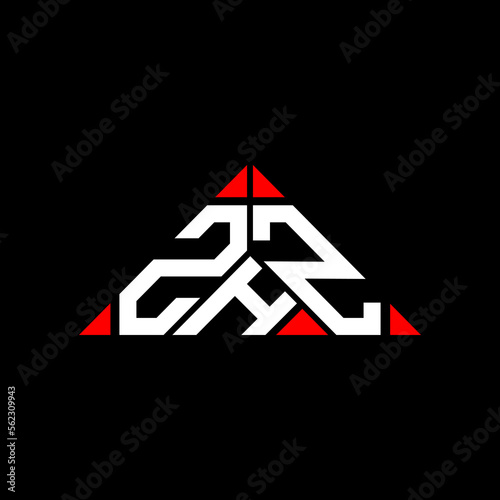 ZMZ letter logo creative design with vector graphic, ZMZ simple and modern logo. photo