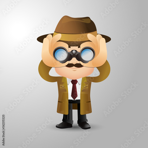 People Set - Profession - Detective