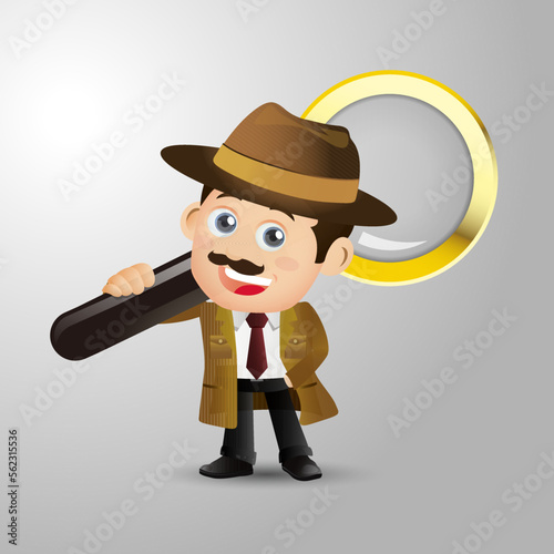 People Set - Profession - Detective