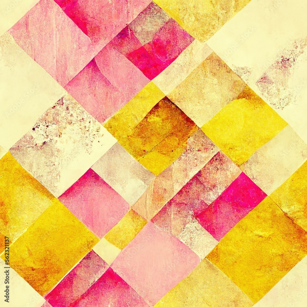 pink yellow abstract geometric design pink yellow abstract geometric design