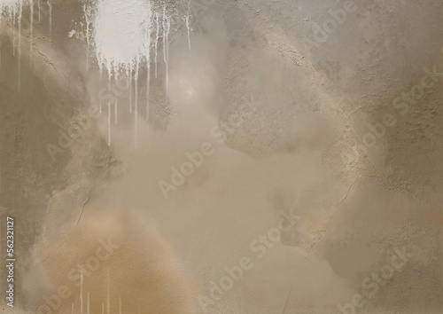 water drops on the wall, traces on the wall. space for text, background.