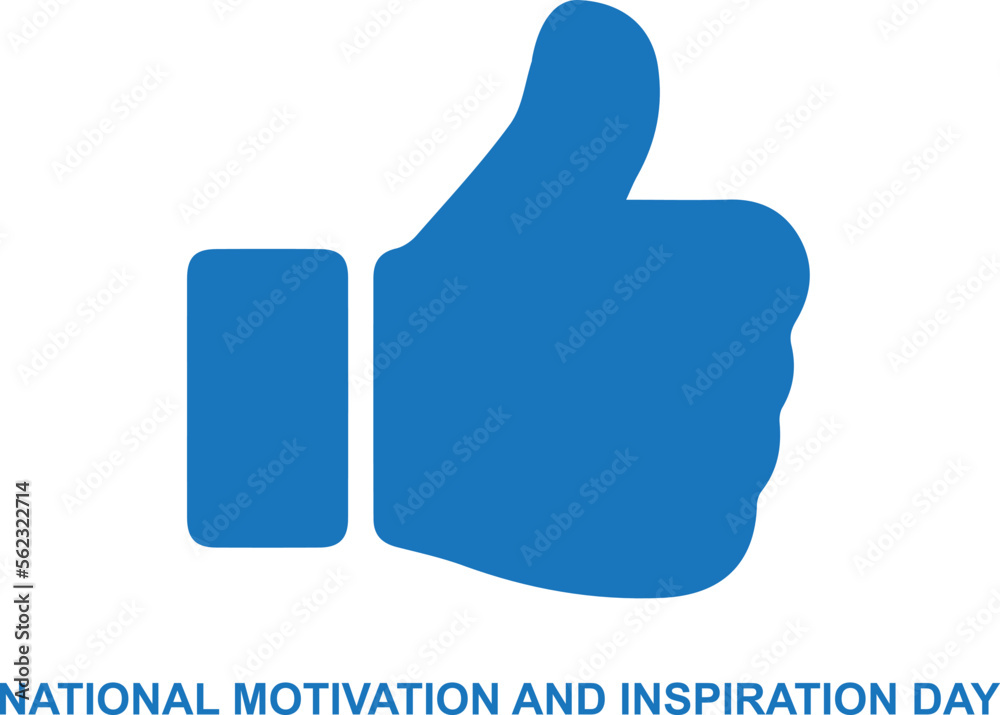 National Motivation and Inspiration Day, celebrating National Motivation and Inspiration Day vector