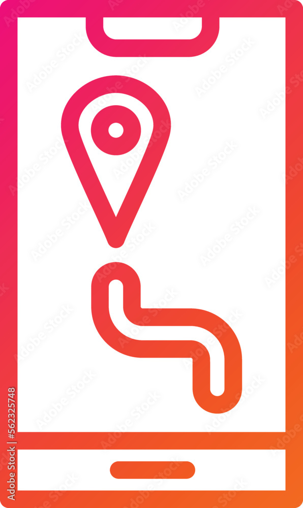 Gps Vector Icon Design Illustration Gps Vector Icon Design Illustration