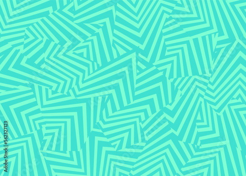 Abstract background with seamless dazzle camouflage pattern