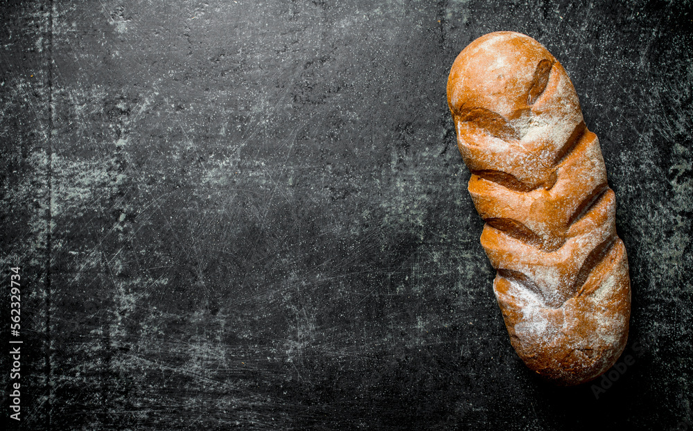 Fresh rye bread. Fresh rye bread.