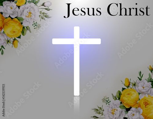 Jesus Christ Cross symbol a sign of peace and love