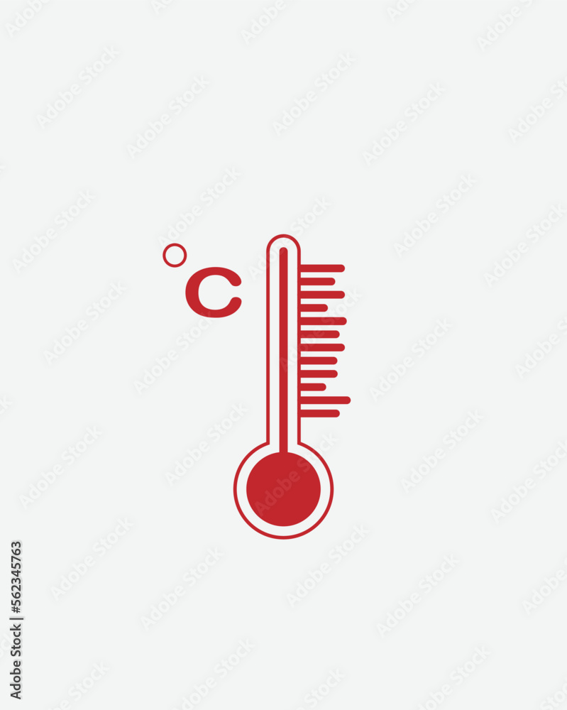 thermometer showing the temperature . Thermometer icon. thermometer showing the temperature . Thermometer icon.