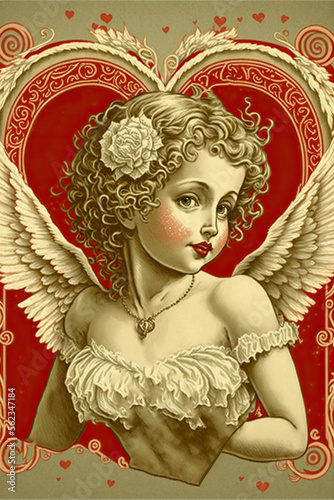 1950s pinup angel heart
