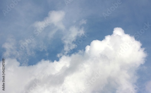 Blue Sky with Beautiful Clouds