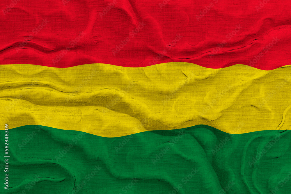 National flag of Bolivia. Background with flag of Bolivia National flag of Bolivia. Background with flag of Bolivia