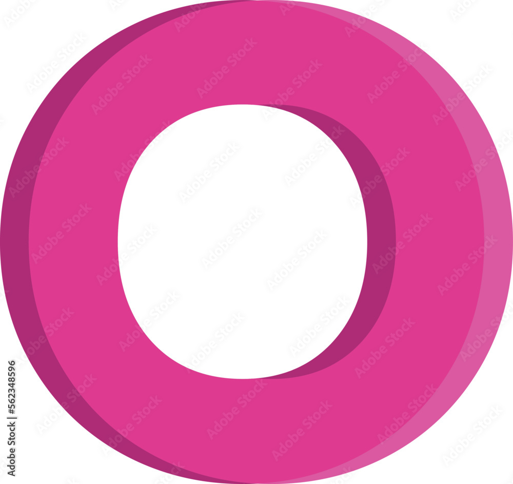 O alphabet Vector Icon
O alphabet Vector Icon