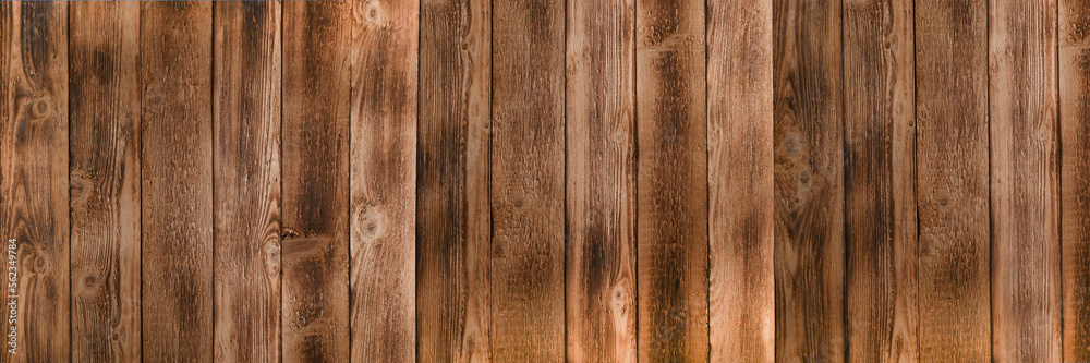 Naklejka premium natural wood background. natural dark pattern