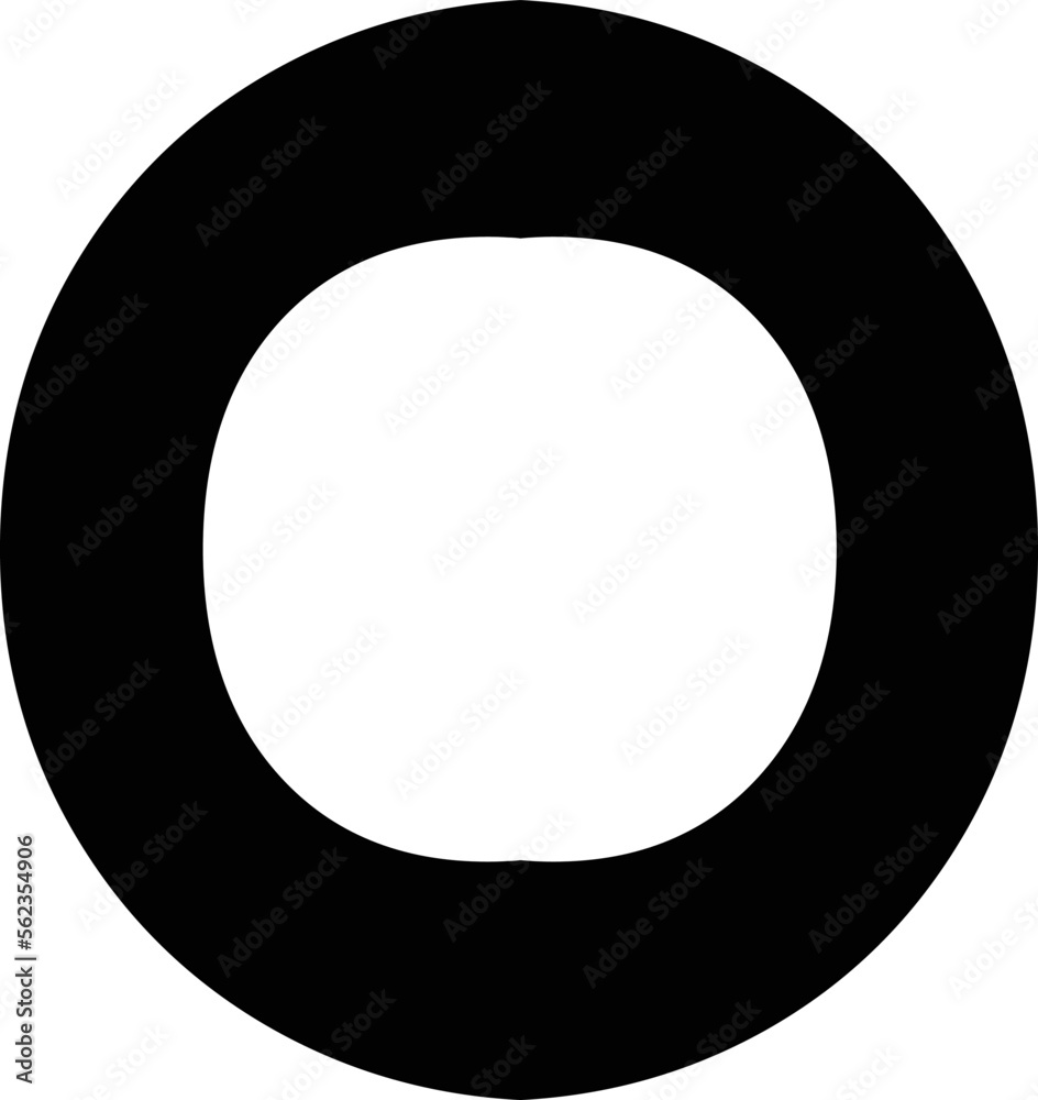 O alphabet Vector Icon
O alphabet Vector Icon