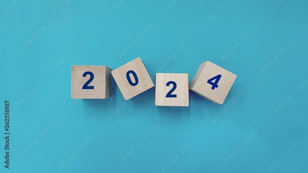 Happy new year 2024 concept, new year 2024 concept Happy new year 2024 concept, new year 2024 concept