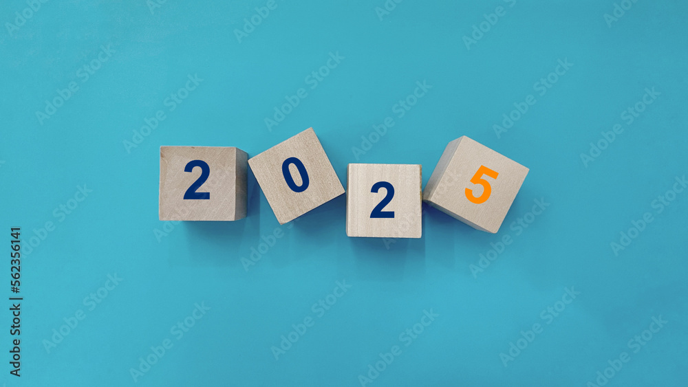 inscription on the cubes, 2025 new year inscription on the cubes, 2025 new year