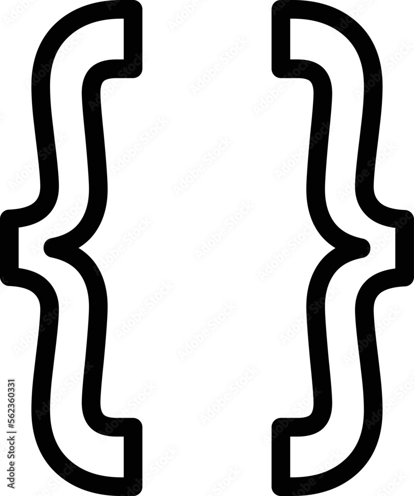curly brackets png