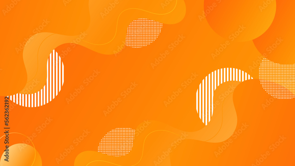 Abstract orange light and shade creative background. Vector illustration.
