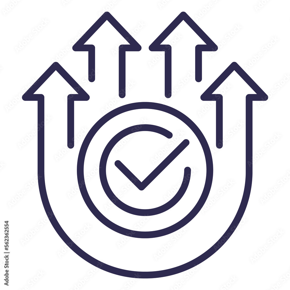 export line icon on white export line icon on white