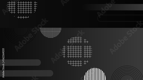 black tech abstract ,background polygon elegant background and banner business product present and game background