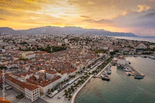 Best view from Split, Croatia. Amazing travel destination