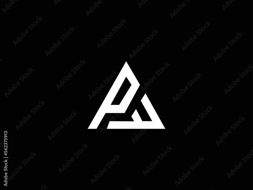 initial letter PF FP logo vector concept initial letter PF FP logo vector concept