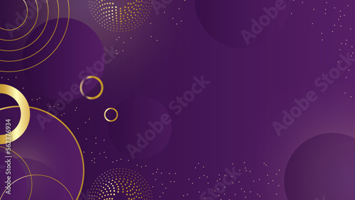 Abstract purple modern square shape with Halftone. Futuristic concept background. Vector illustration