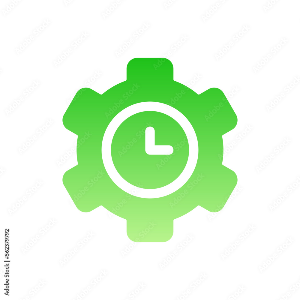 productivity flat gradient icon productivity flat gradient icon