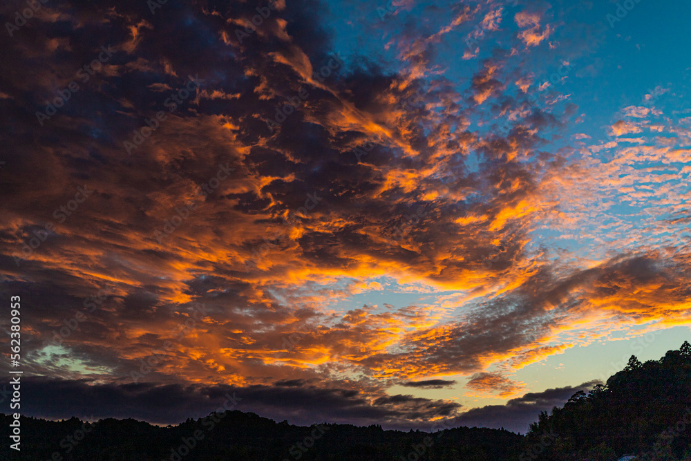 夕焼け雲 夕焼け雲
