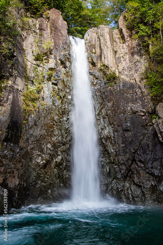 岐阜県の高樽の滝