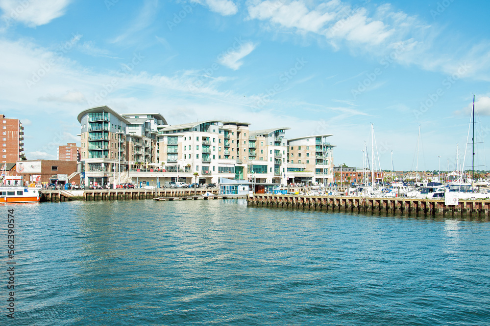 Foto Poole harbour in the Summertime.