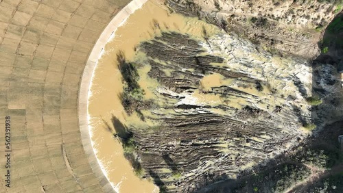 texture of drone view